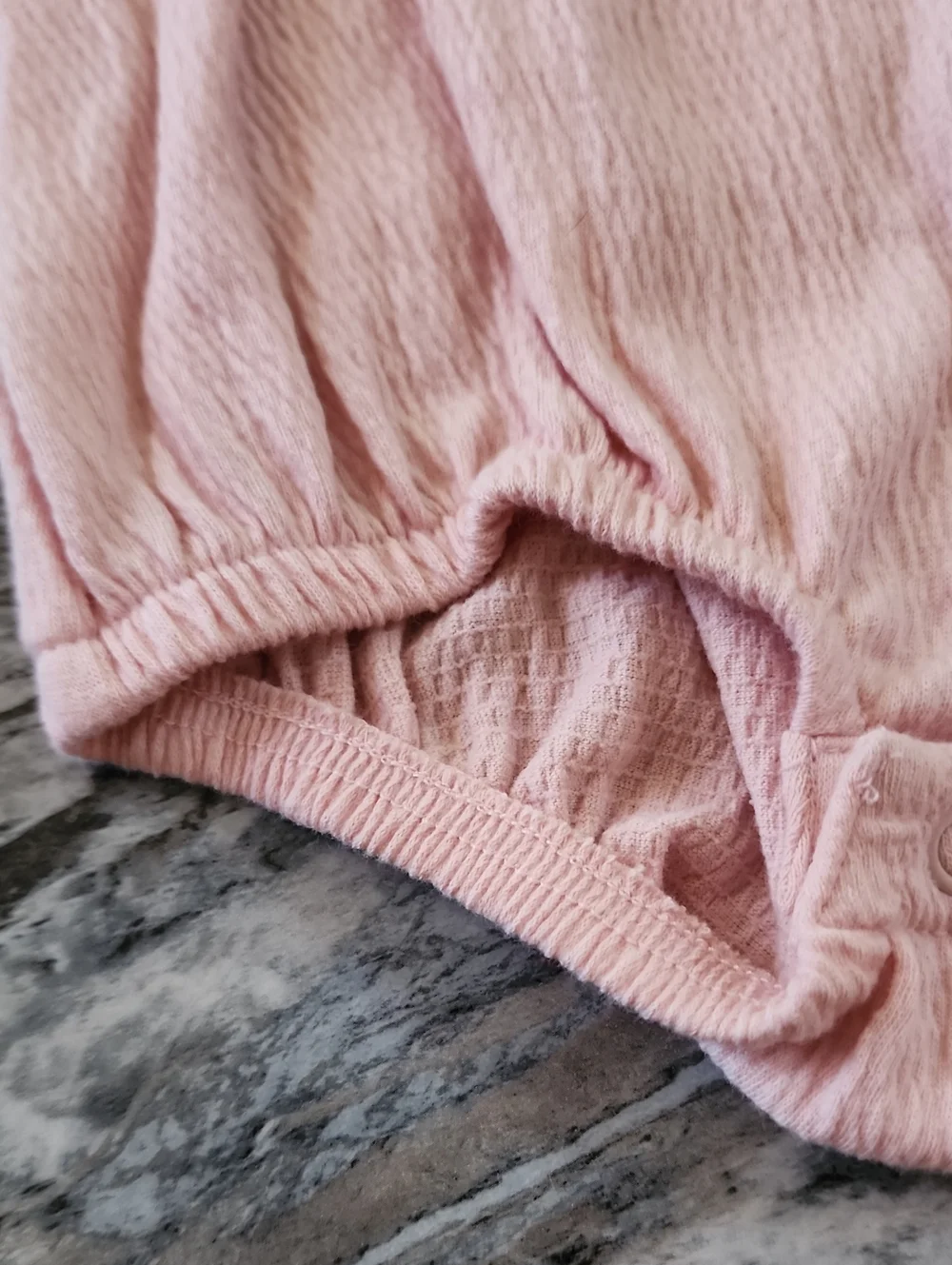 Carters Baby Girl Pink Romper, Size 12 Months